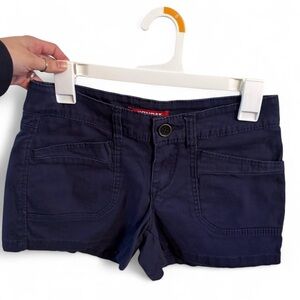 UNIONBAY Dark Blue Women's Cargo Shorts